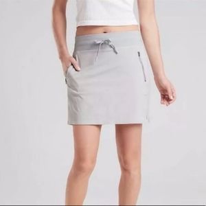 Athleta Trekkie North Skort Skirt Galactic Gray 12T Tall